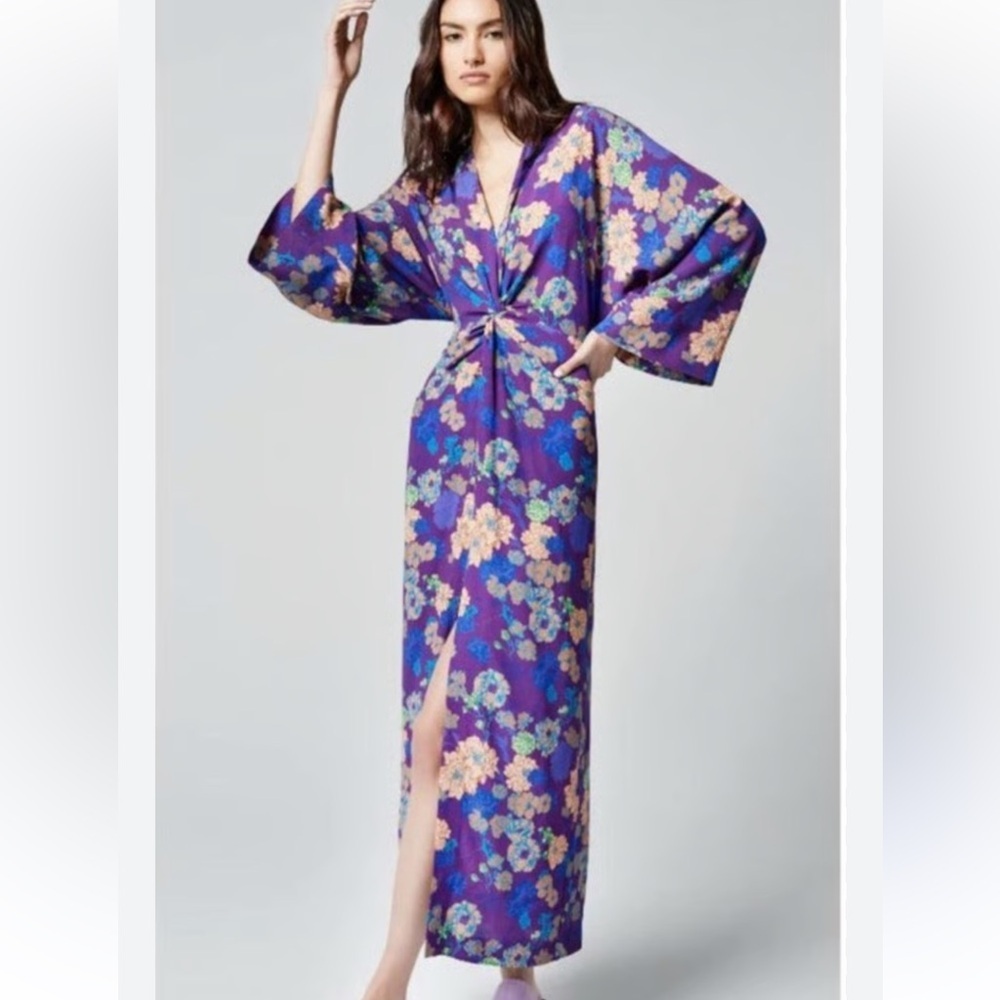 Smythe Women’s Twist Dress Purple‎ Violet
